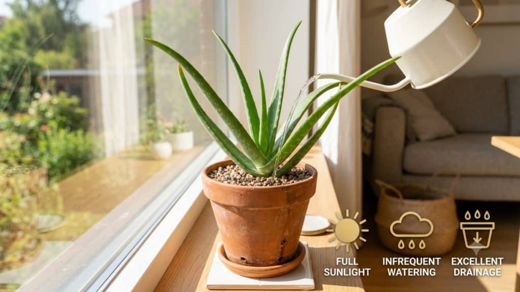 Aloe Vera Plant Verzorging: Complete Gids Binnen & Buiten