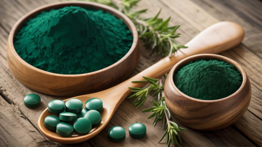 Spirulina Vitamines en Mineralen